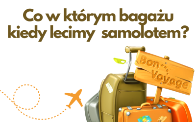 Krótki poradnik jak się spakować na podróż samolotem.